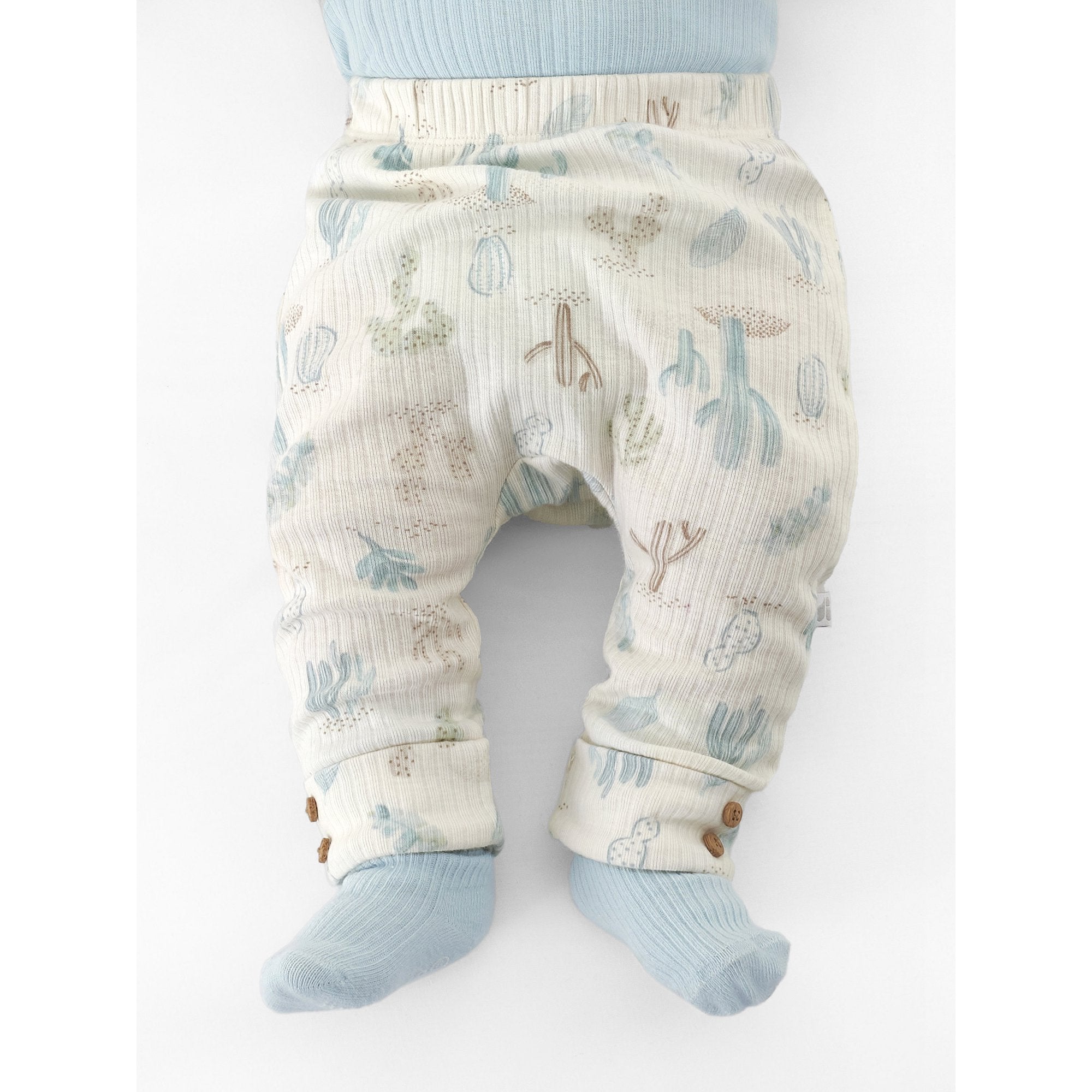Just Born Baby Boy Pants, 2-Pack (0/3-6/9 Months)