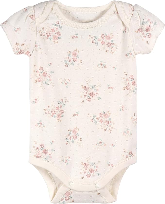 Just Born - 3Pk Baby Girl Bodysuit Pink