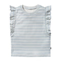 Modern Moments By Gerber Toddler Girl Organic Ruffled Sleeve Top, SIZE 4