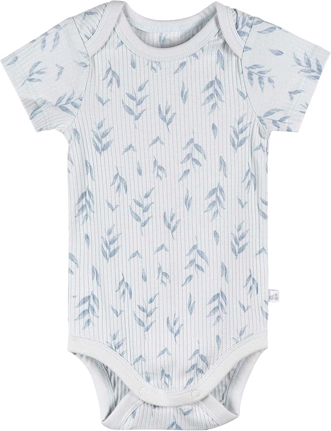 Just Born - 3Pk Baby Boy Bodysuit Blue