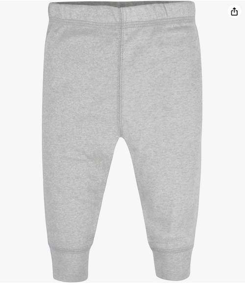 Gerber Newborn Baby-Girls Multi-Pack Active Pants Set