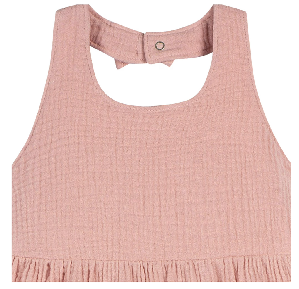 Gerber Toddler Girl Halter Neck Romper, Sizes 2T-5T