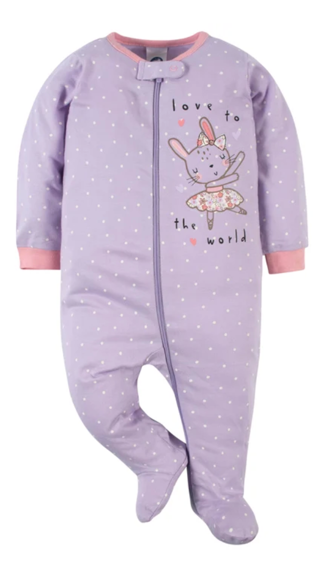 2-Pack Baby Girls Bunny Ballerina Sleep 'N Plays