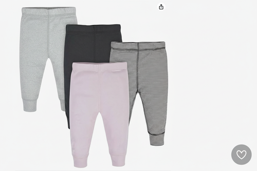 Product with heart badge